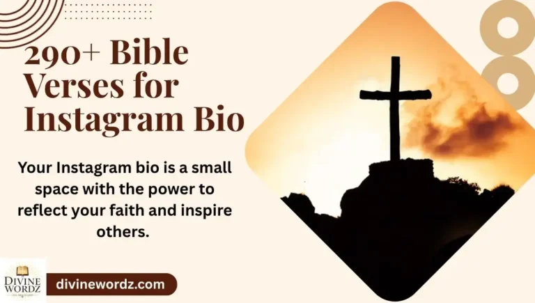 290+ Bible Verses for Instagram Bio