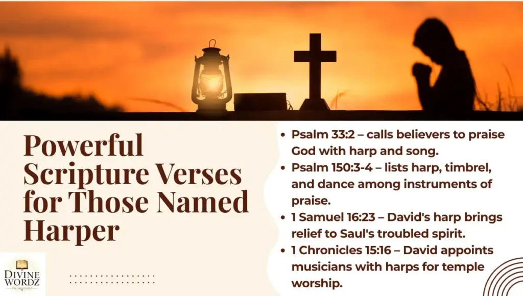 Powerful Scripture Verses for Those Named Harper