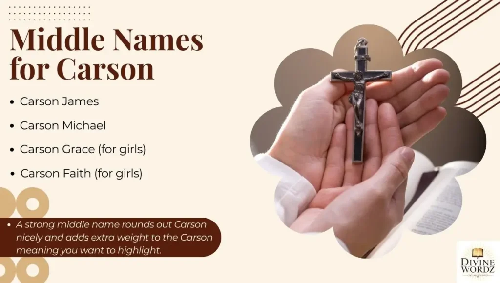 Middle Names for Carson