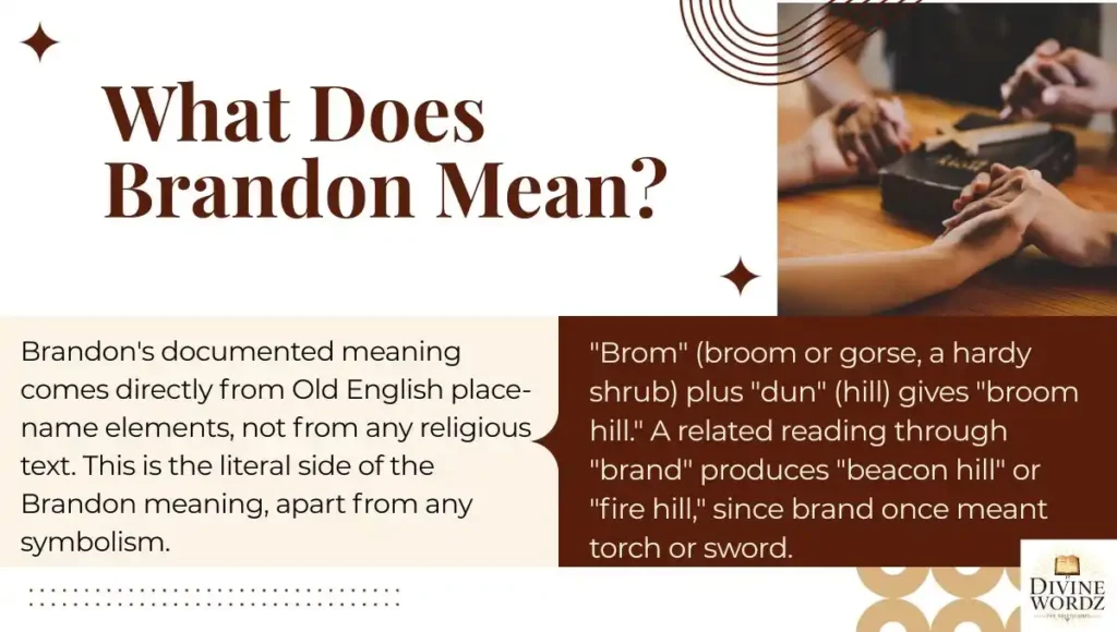 What Does Brandon Mean?