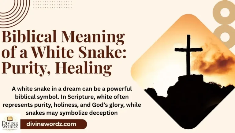 Biblical Meaning of a White Snake: Purity, Healing, or a "Whitewashed" Lie?