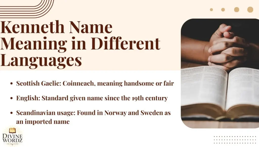 Kenneth Name Meaning in Different Languages and Cultures