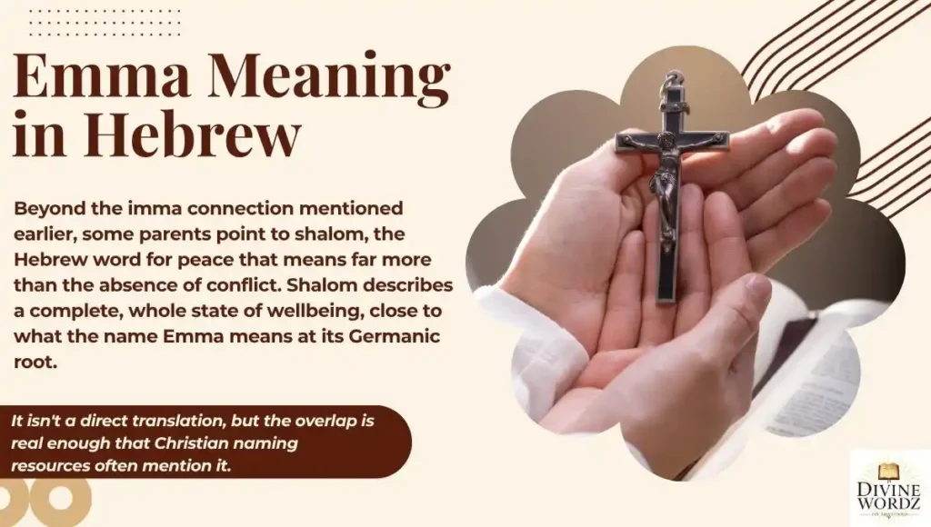 Emma Meaning in Hebrew