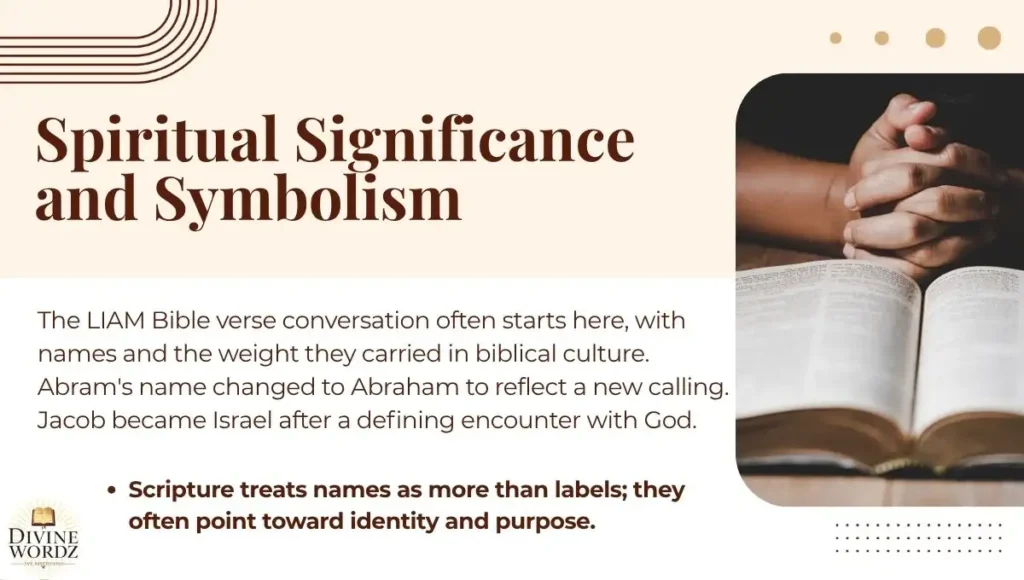 Spiritual Significance and Symbolism of the Name Liam