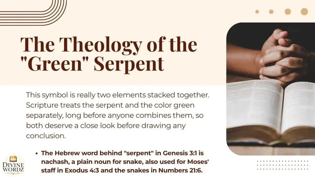 The Theology of the "Green" Serpent