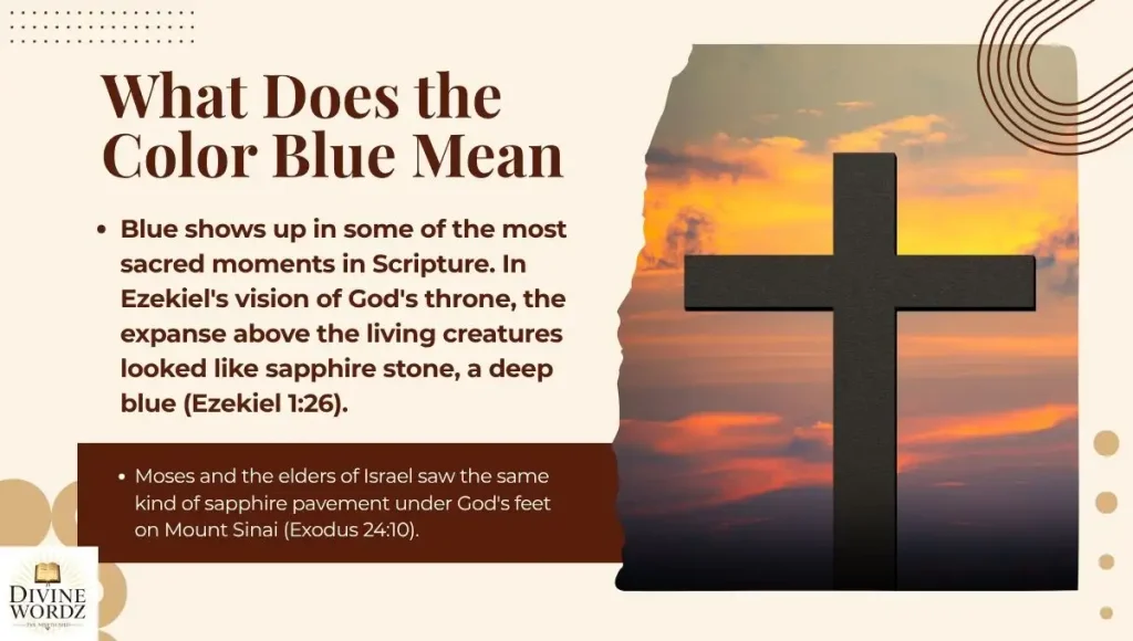What Does the Color Blue Mean in the Bible?