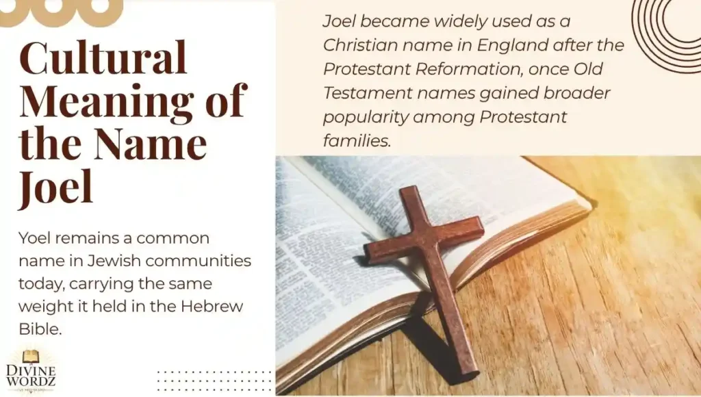 Cultural Meaning of the Name Joel