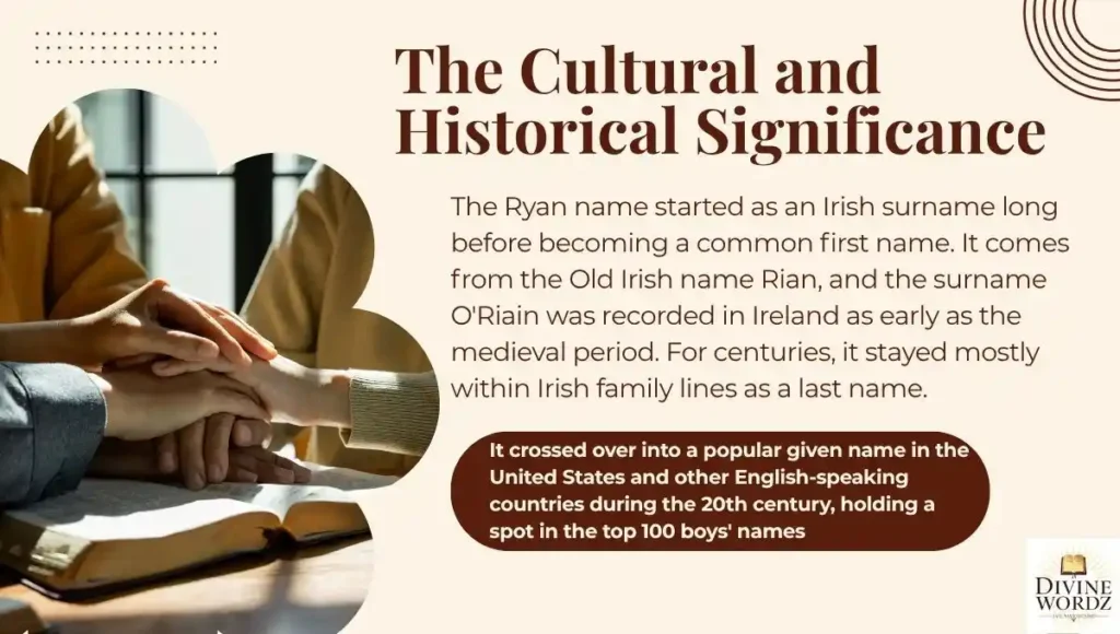 The Cultural and Historical Significance of the Ryan Name