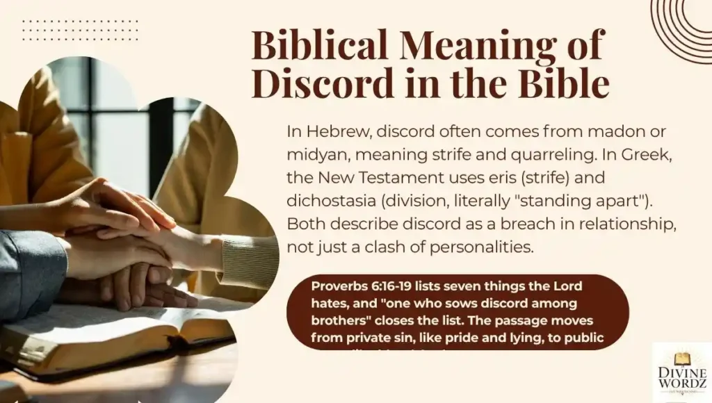 Biblical Meaning of Discord in the Bible