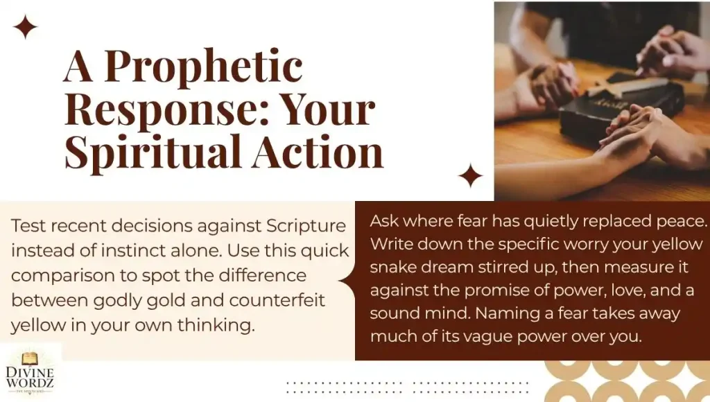 A Prophetic Response: Your Spiritual Action Plan