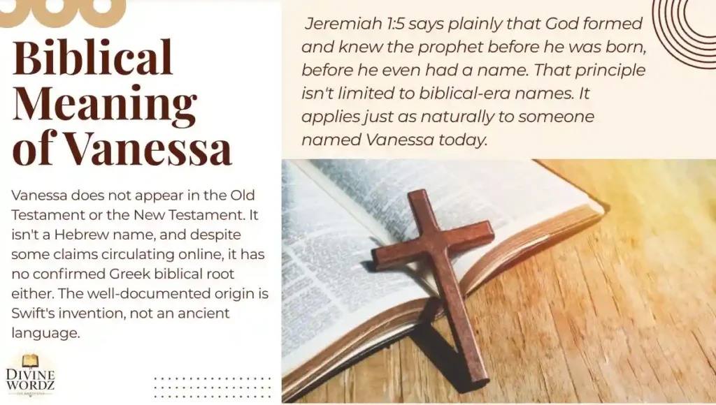 Biblical Meaning of Vanessa Meaning in Bible