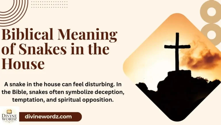 Biblical Meaning of Snakes in the House: Is Your Family Under Attack?