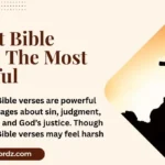 Coldest Bible Verses: The Most Powerful and Striking Scriptures in the Bible