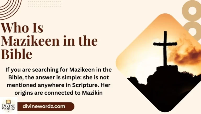 Who Is Mazikeen in the Bible: What Spirit Is Really Behind Her?