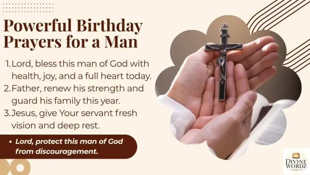 Powerful Birthday Prayers for a Man of God