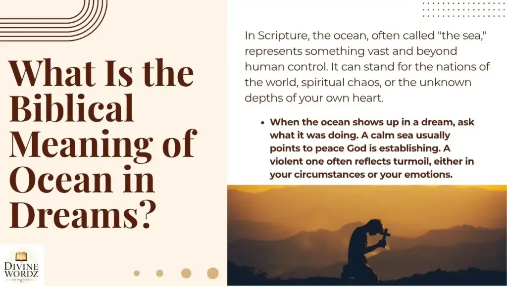 What Is the Biblical Meaning of Ocean in Dreams?