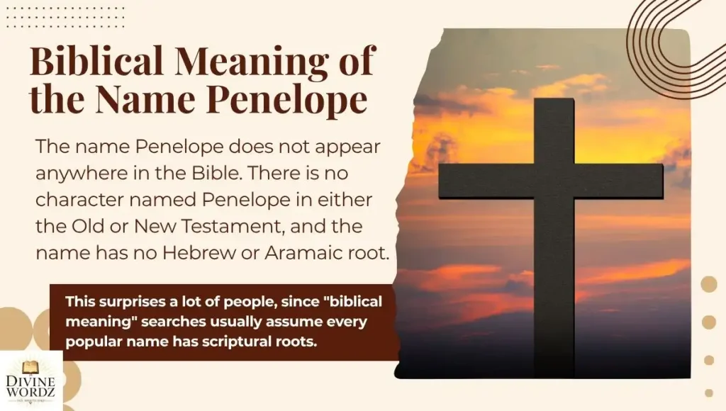 What Is the Biblical Meaning of the Name Penelope