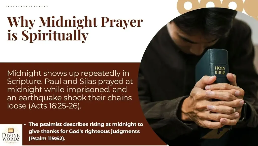 Why Midnight Prayer is Spiritually Significant