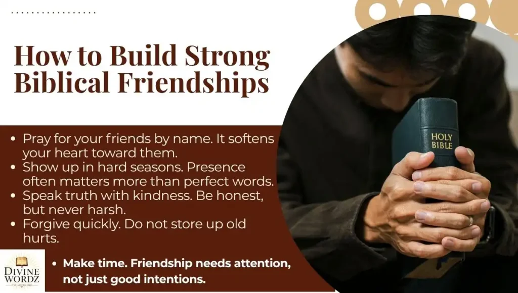 How to Build Strong Biblical Friendships
